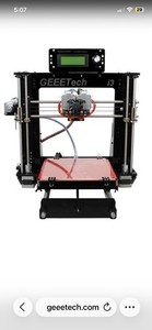 DIY Geeetech 3D Printer Acrylic Reprap Prusa i3 Pro C dual extruder