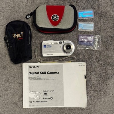 Sony Cyber-shot DSC-P150 Digitalkamera   Zubehörpaket, 5x Speicherkarte etc.