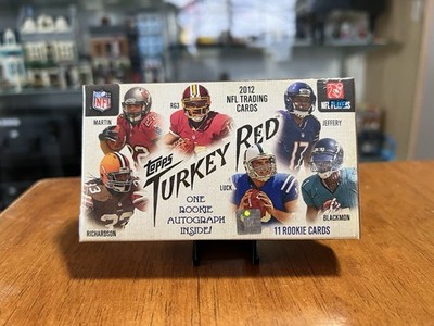 Brand New 2012 Topps Turkey Red Football Factory Sealed Hobby Box HUGE RC CLASS