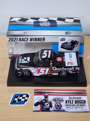 ナスカー 1/24 タンドラ カイル ブッシュ セスナ アトランタ 2021 2021 #51 Kyle Busch Cessna Atlanta Truck Win 1/24 Action NASCAR