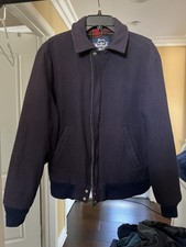 Vintage Woolrich Purple 100% Pure Wool Jacket Size M Style #16004 Made in USA