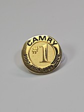 Camry #1 Lapel Pin Toyota 1997, 1998, 1999, 2000 Gold Color
