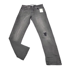 DENIZEN from Levi's Boys Taper Jeans Adjustable Waist - Black Wash Size 12