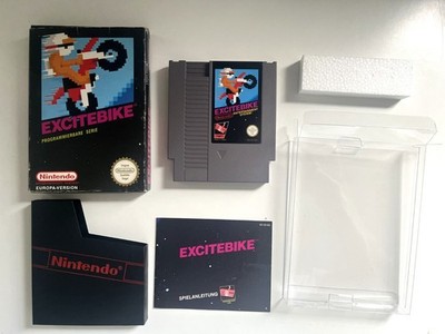 NES - Excitebike - in OVP mit Anleitung - PAL-B