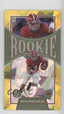 2022 Legacy Premium Edition Mini Yellow Diamond 1/10 Brian Robinson Jr #169 0rd2