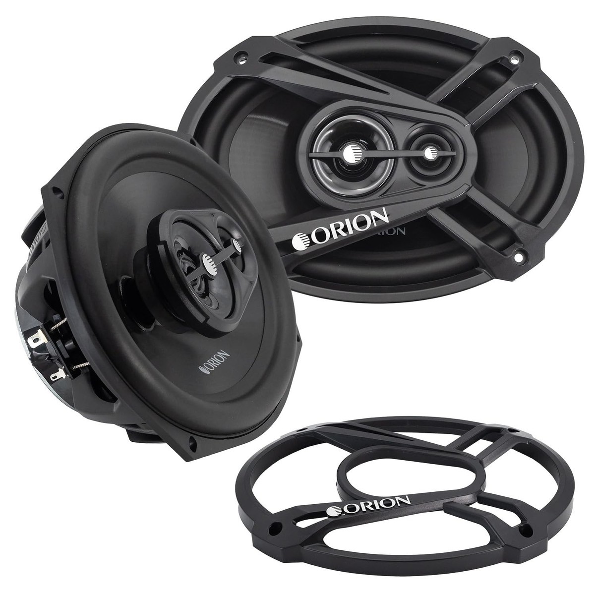 ORION Cobalt Series CB693 6x9” 3-Way Coaxial Car Speakers, 320W, 4