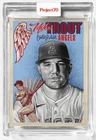Topps Project 70 Card 420 1954 Mike Trout by Mister Cartoon