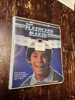 Coleco ADAM Electronic Flashcard Maker - 3 Vintage Computer Data Cassettes