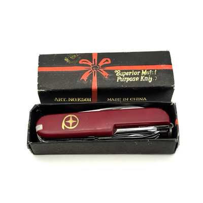 Superior Multi-Purpose Pocket  Knife No. K5011 12 Functions in Gift Box