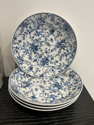 LAURA ASHLEY Edita's Garden 4x NUDELSCHALE 23 cm BRANDNEU
