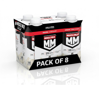 #ad 8 Pk Muscle Milk Genuine Protein Shake Vanilla Creme 11 fl oz 8 Count $12.69