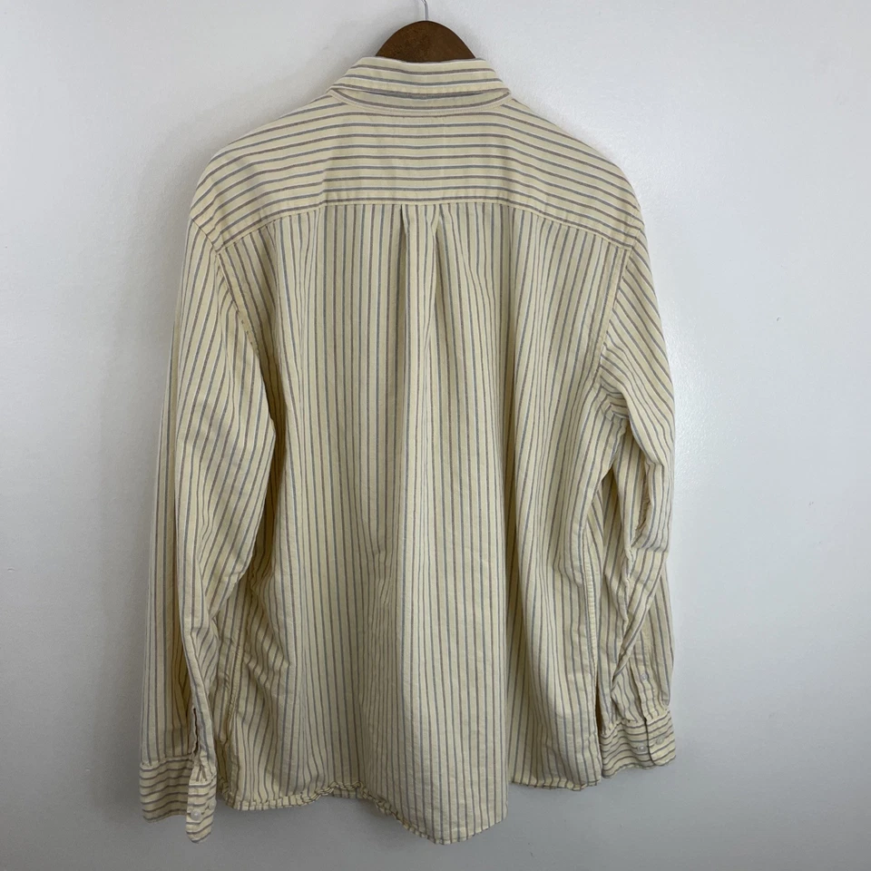 Sonoma Shirt Mens XLT Tall XL Multicolor Striped Long Sleeve Button Down Cotton - Image 2 of 4