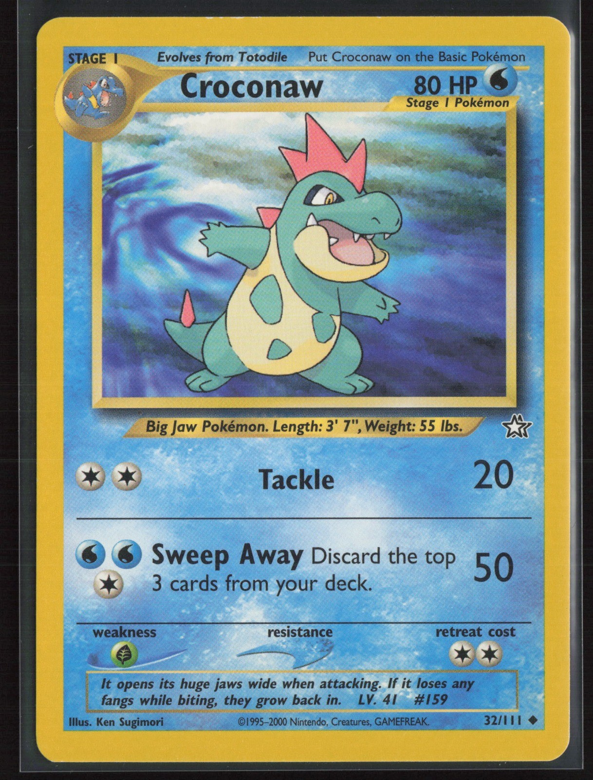 Croconaw (32) 032/111 - Neo Genesis - MP