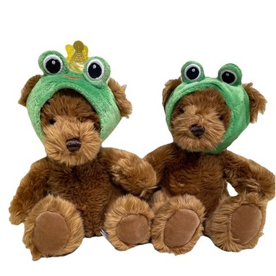  2x Fairytale Bears FROSCHKÖNIG Märchen Bär Teddybär Kuscheltier | NEU Ca 23cm
