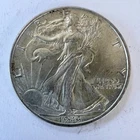 US Coin Half Dollar 50c Walking Liberty 1943P Circulated