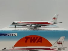 Inflight200 TWA Convair CV-880 N806TW Double Globe IF880TW0129P