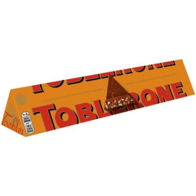 Toblerone Swiss Milk Chocolate Bar Honey & Almond Nougat Sweets 360g