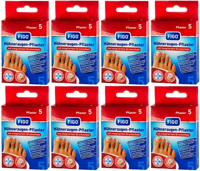 FIGO 40 Hühneraugen Pflaster Hühneraugenringe Druckstellen Polster Schutz