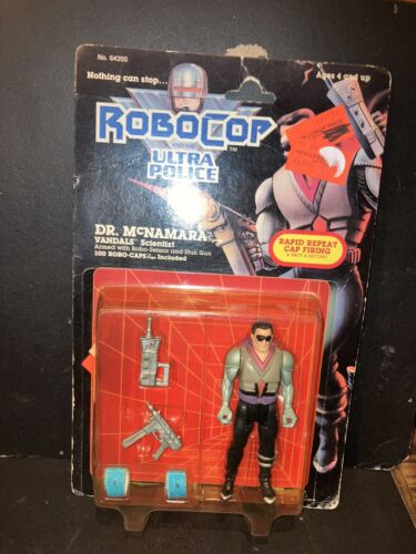 RoboCop Ultra Police Dr McNamara Action Figures NEW VTG 1988 Kenner