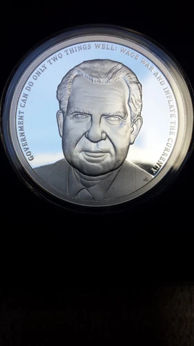 2022 RICHARD NIXON 1 oz. Silver Shield Proof Medallion Presidents Series