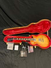 2020 Gibson Les Paul Standard 60's Flame Top Guitar-unburst W/ohsc-excellent!