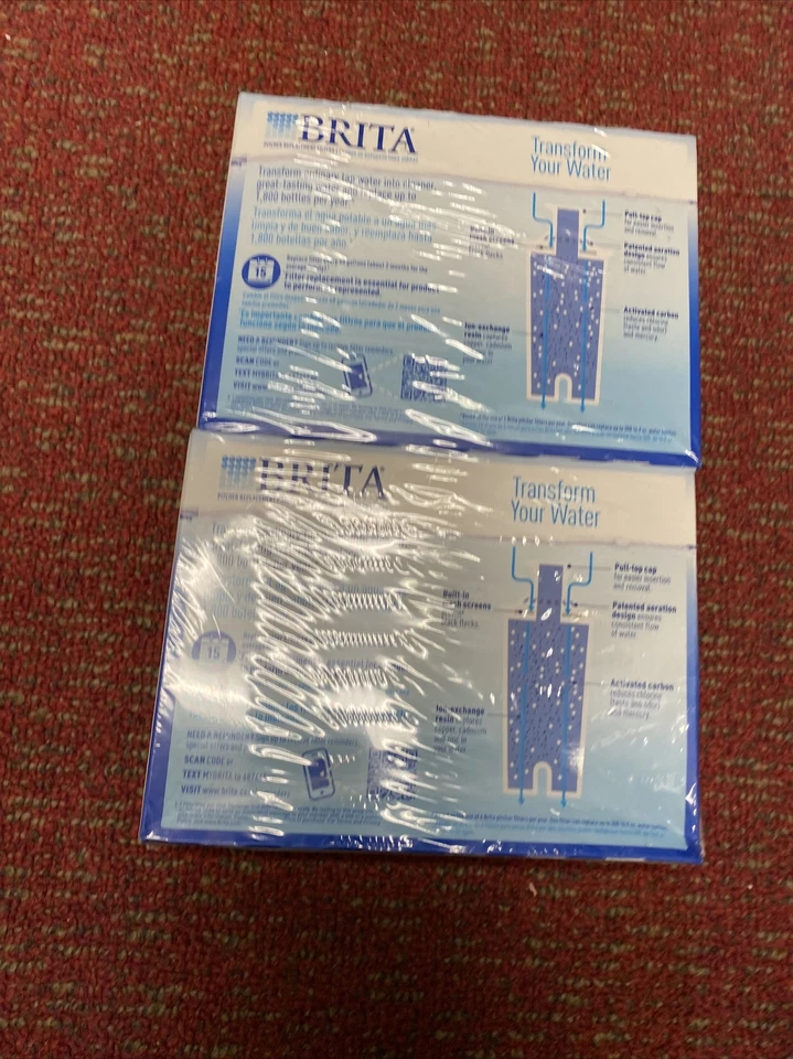 Brita Water Pitcher Replacement Filters Pack Of Six (6) - Brand New Sealed Box - Image 4 of 4