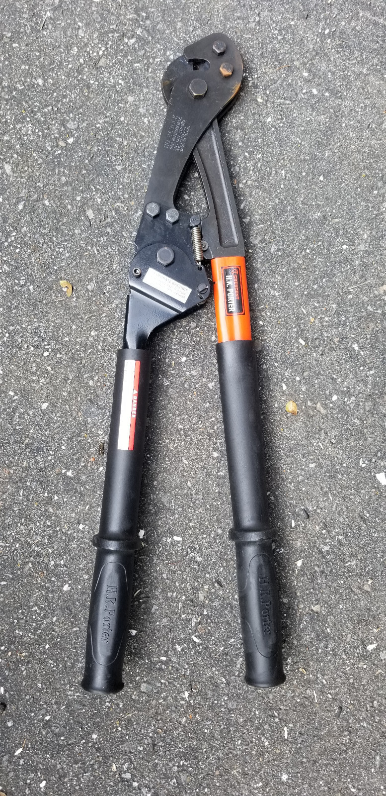 H.K. Porter Ratcheting Guy Strand Cable Cutter 28 in. 8690CK 37103923493 eBay