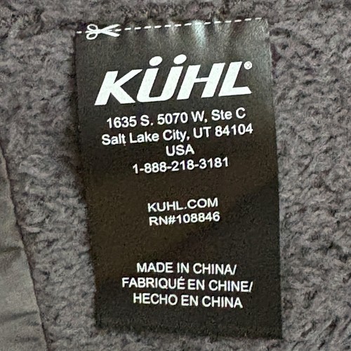KUHL The One Jacket Ultra Light Packable Temp Regulating Medium Carbon Gray NWT - Picture 12 of 15