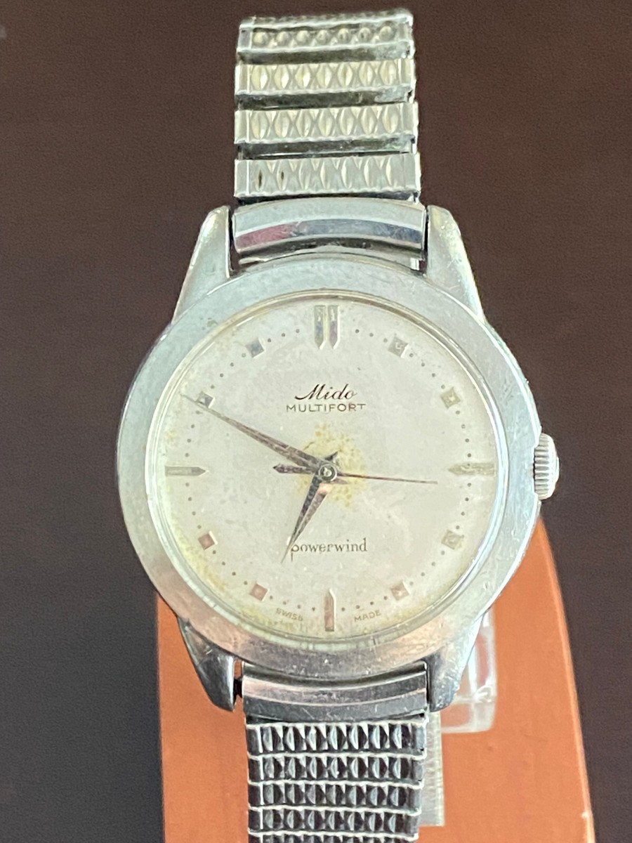 VINTAGE MEN'S MIDO MULTIFORT AUTOMATIC WRIST TIME