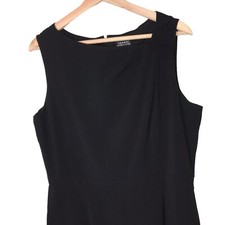 TAHARI Black Dress, Arthur S. Levine, Size Women's 14, Sleeveless Office Work
