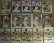 ROBBIE RAY Rookie/Prospect Baseball Cards Lot (15) - 2009-2014 Bowman/Topps/UD +