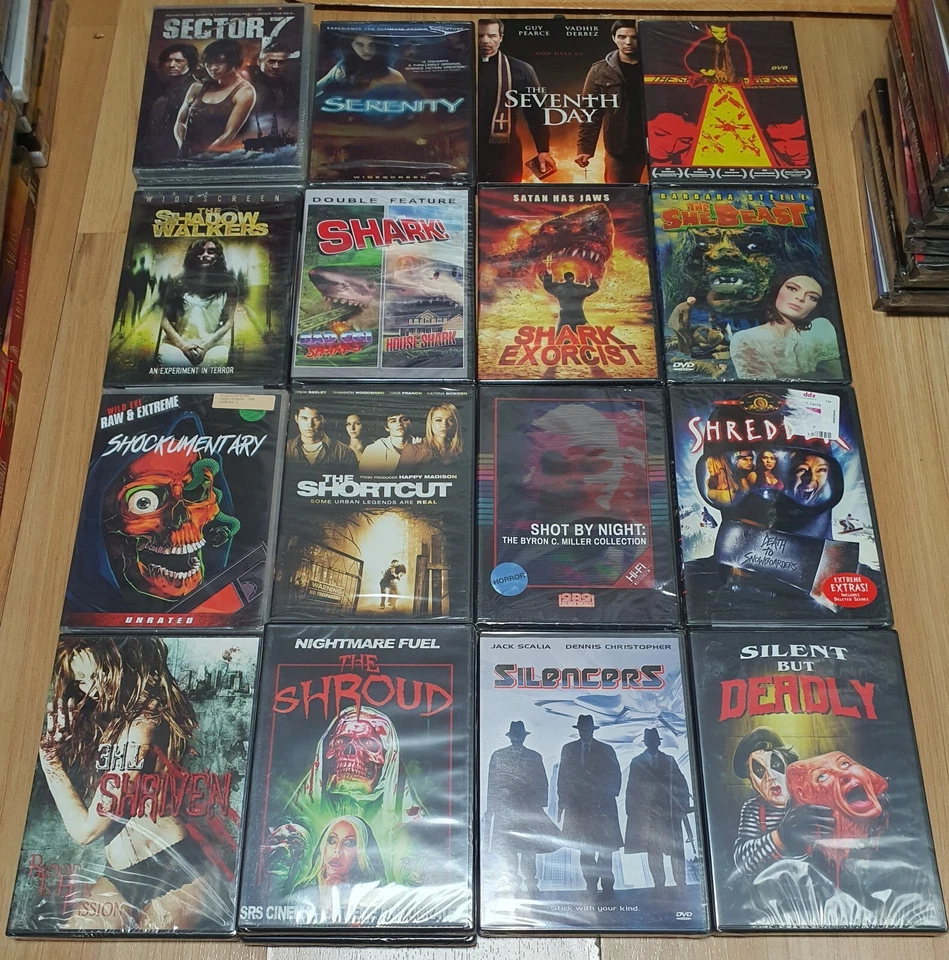 NEW TITLES Sealed NEW Horror, Sci-Fi & Fantasy DVDs R thru Z - Buy more to save Foto 4 de 4