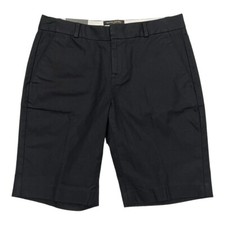 NWT BANANA REPUBLIC 10" Bermuda Chino Shorts Sz 4 Black 667919
