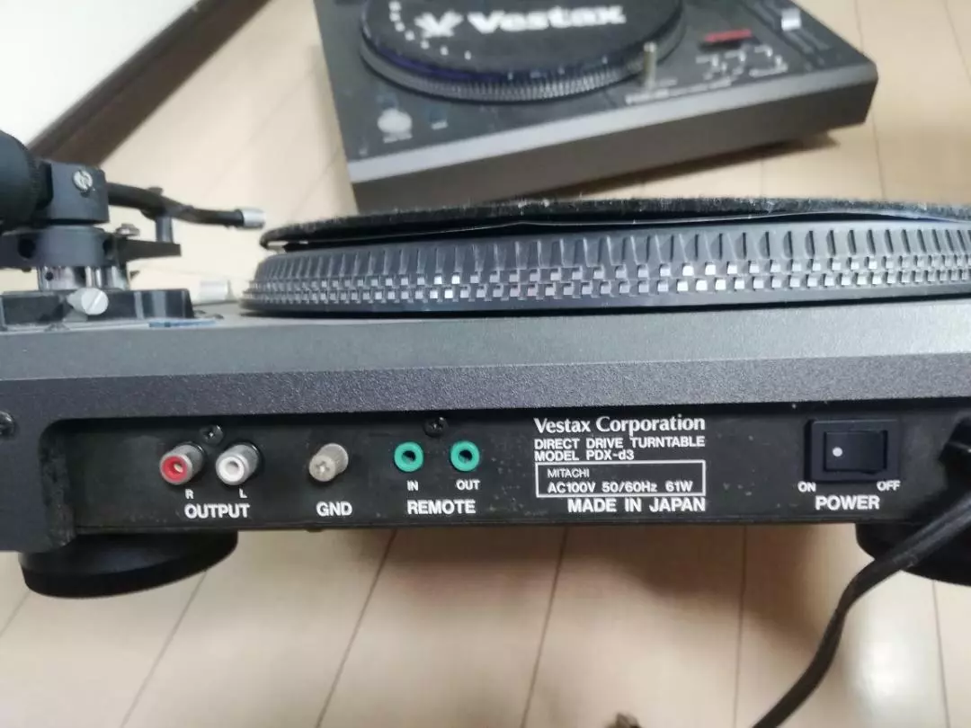 vestax Turntable PDX-d3 2 sets DJ equipment digital control