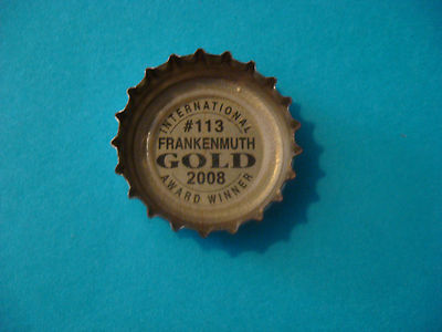 Bierflasche Krone Kappe Boston Bier Samuel Adams ~ 2008 Frankenmuth Goldmedaille