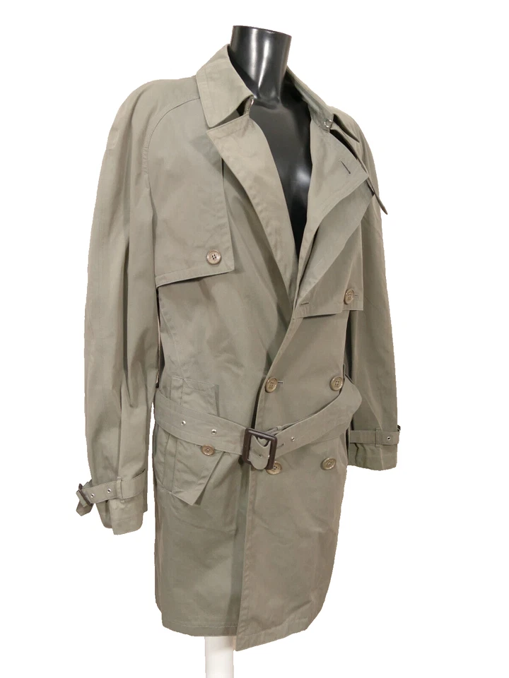 Herno Damen Mantel Trenchcoat Gr M Grau mit Gürtel Wie Neu ( S 6744 ) - Bild 2 von 4