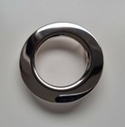 ♥ umjuBELT Round Ball shining silber Hochglanz Gürtelschnalle Schließe 6cm