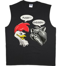 Funny Rude T-shirt Mens Muscle Tee Sleeveless T-shirt