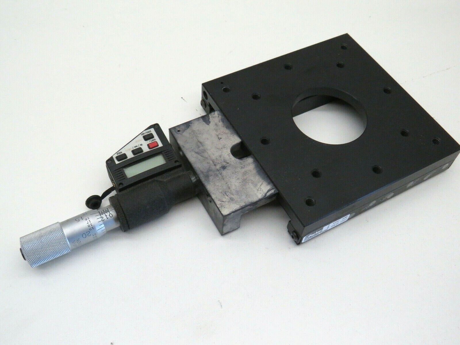 Parker 4450-DM Ball Bearing Linear Stage Slide Manual Positioner