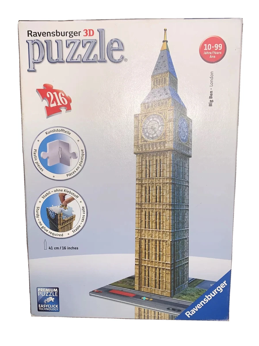 Puzzle 3d hotsell big ben ravensburger