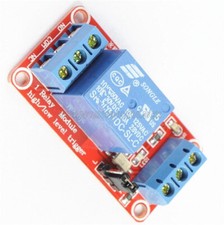 1 Channel 12V Relay Module With Optocoupler Isolation High and Low Level Trigger