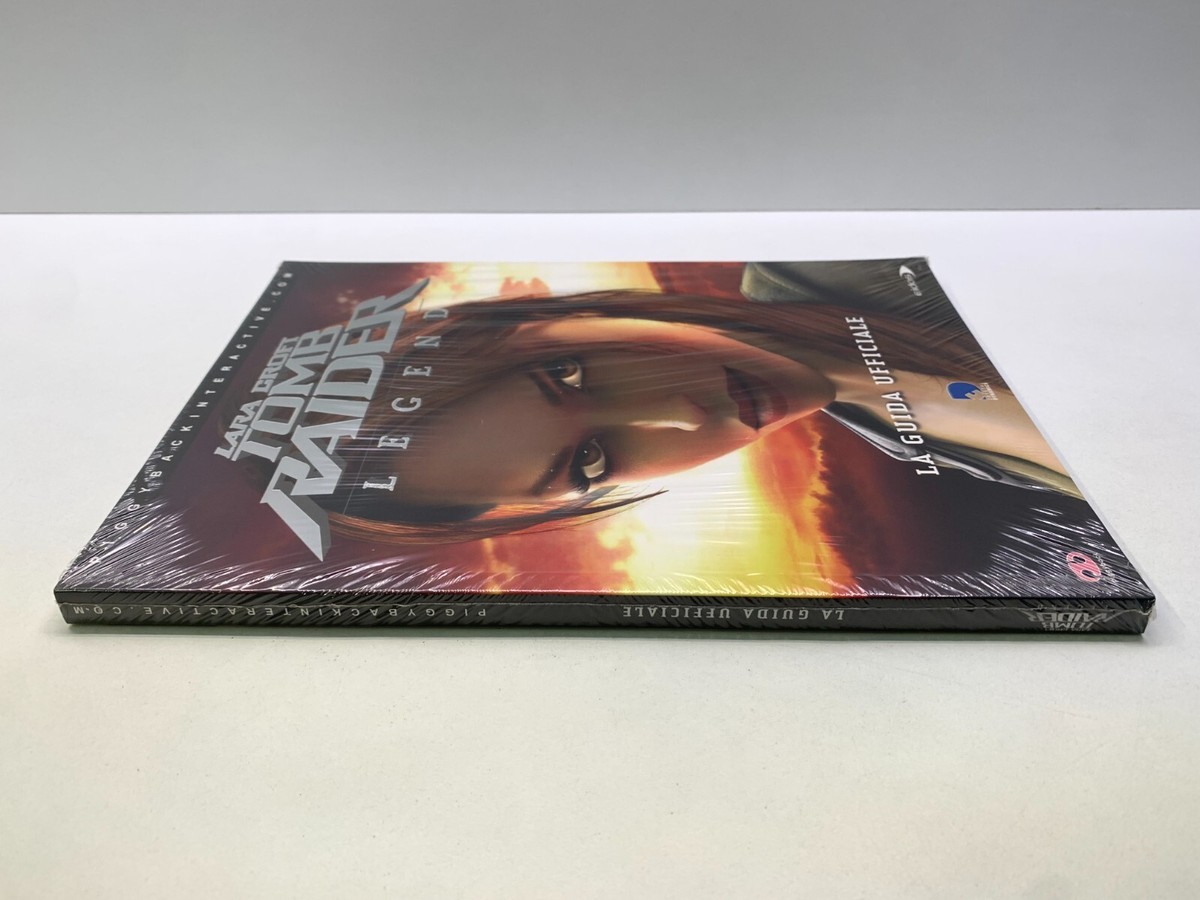TOMB RAIDER LEGEND – Guide Officiel Italien – État Correct – Édition PIGGYBACK (Réf. FR1 45230)