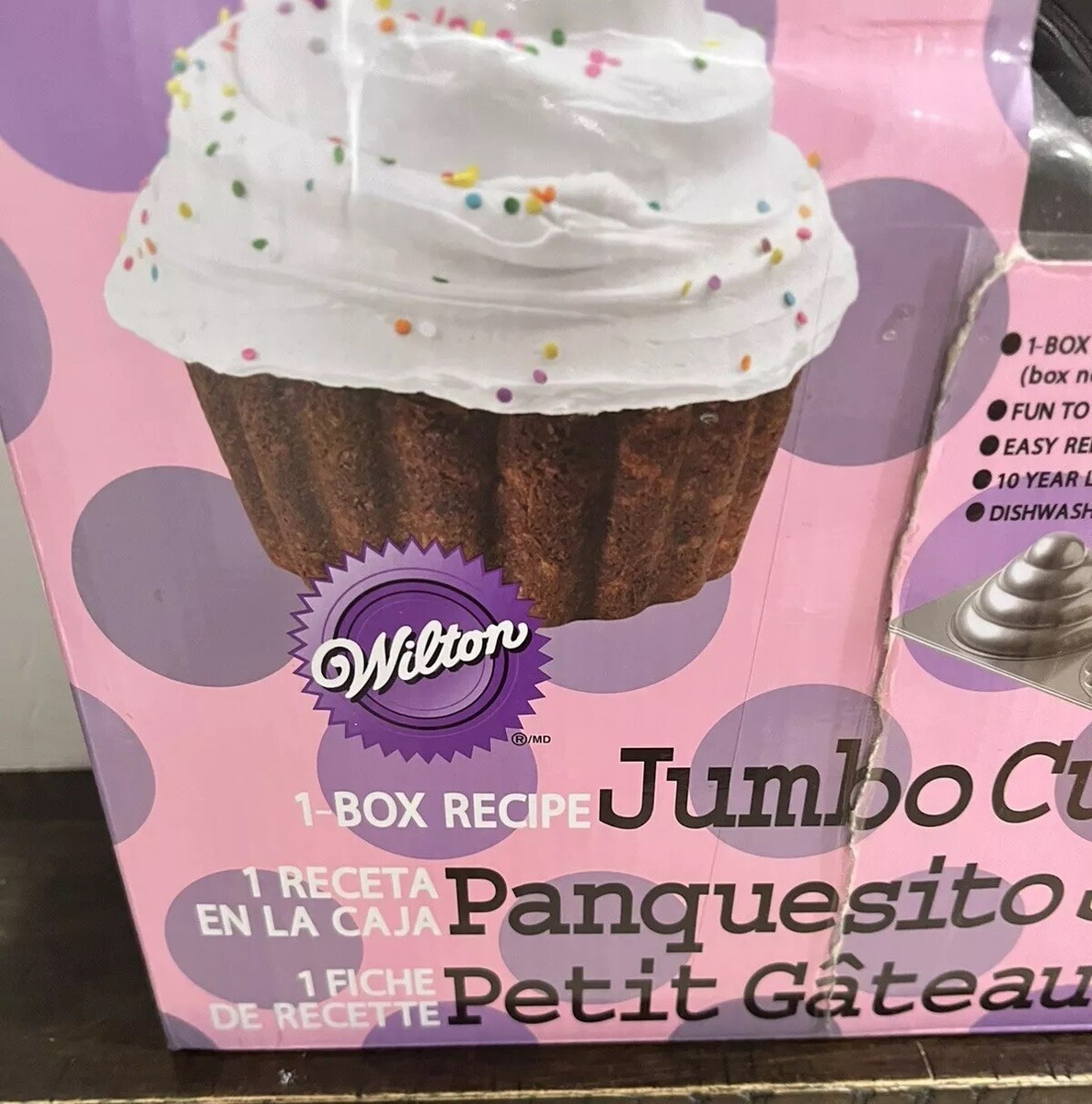 Wilton Giant Silicone Giant Cupcake Pan Wilton 3d Giant Cupcake