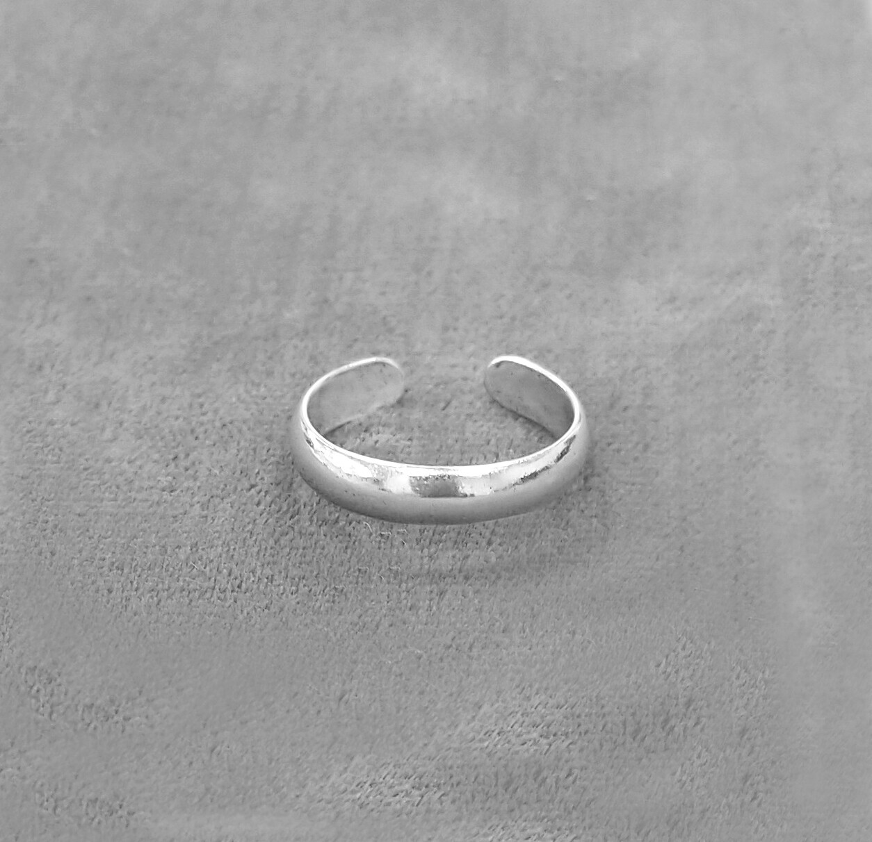 Adjustable Toe ring, 925 Sterling Silver Adjustable Plain Toering | eBay