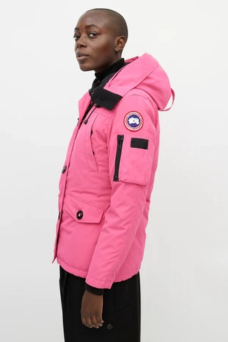 Canada Goose Montebello Parka Pink Women’s Sz 2XS rare color - Picture 23 of 24