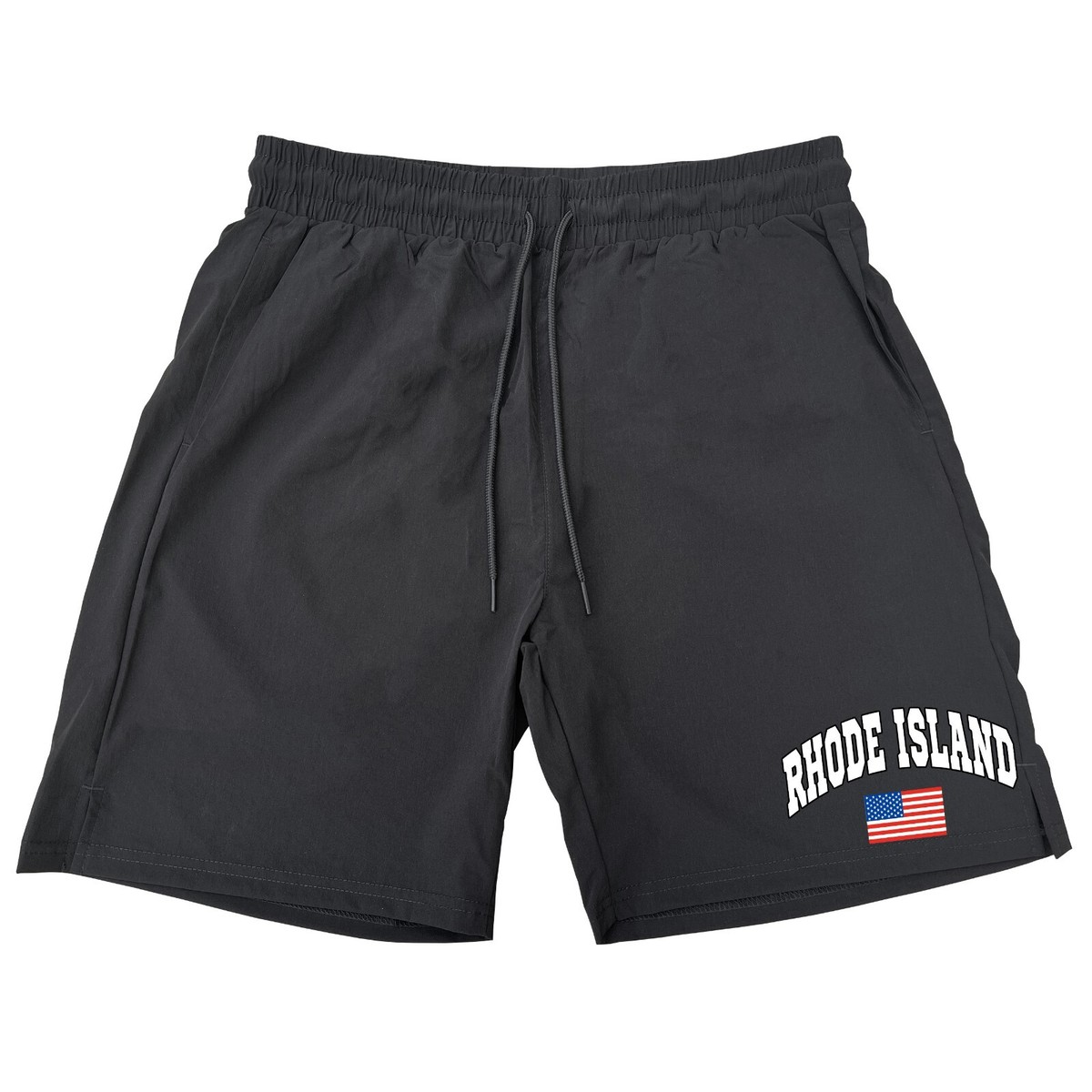 Men's Rhode Island State USA Flag H327 Athletic Nylon