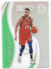 Ben Simmons 2019-20 Illusions Astounding Emerald Green Acetate #8