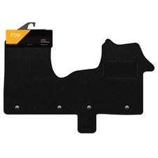 Van Floor Mats For Nissan Nv300 Van 2014-2021 Fully Tailored Carpet Black
