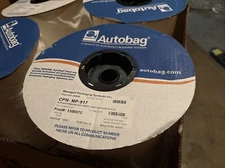 NEW ROLL OF 1000 Autobag 9" x 17" White Poly Bags; Automated Packaging Systems
