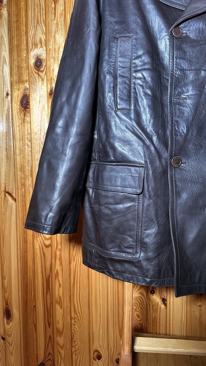 ⭐FRATELLI ROSSETTI⭐ イタリア製レザーライダース サイズ52 fratelli rossetti Vintage Leather Jacket | eBay